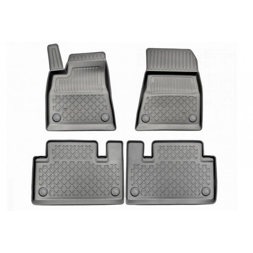 Tesla Model 3 gumiszőnyeg 2017-2023, Aristar műanyag, Highland-hoz is