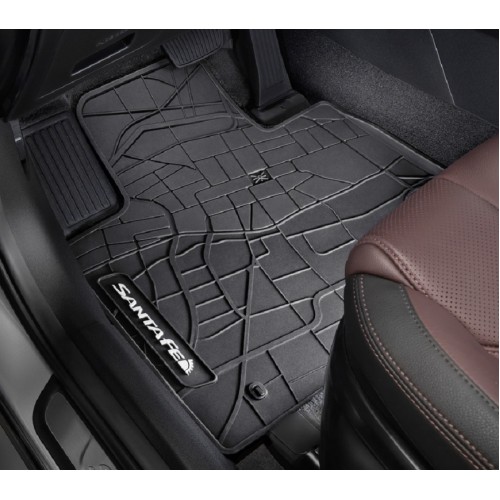 Hyundai Santa Fe gumiszőnyeg 2021-től, gyári gumiszőnyeg HEV, PHEV